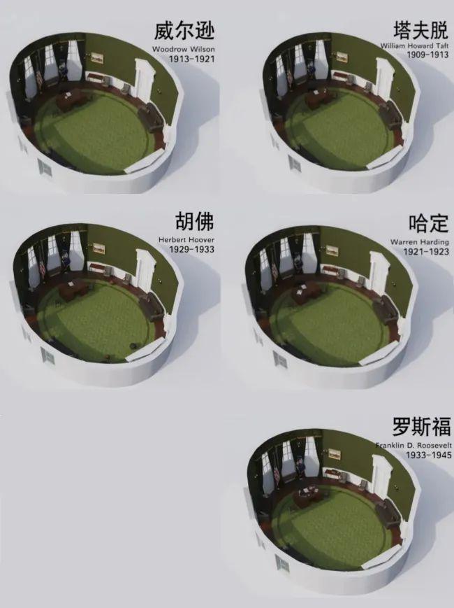 椭圆形办公室”演变史！凯发国际平台美国白宫“(图48)